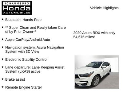 2020 Acura RDX Advance Package SH-AWD