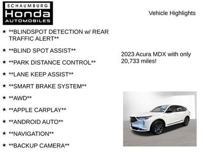 2023 Acura MDX A-Spec SH-AWD
