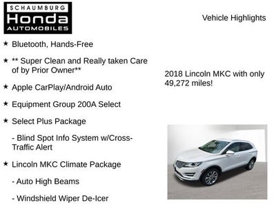 2018 Lincoln MKC Select