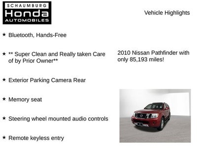 2010 Nissan Pathfinder LE