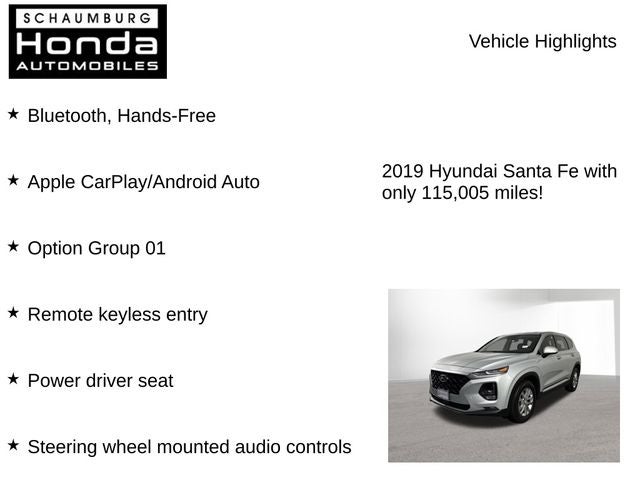2019 Hyundai Santa Fe SEL