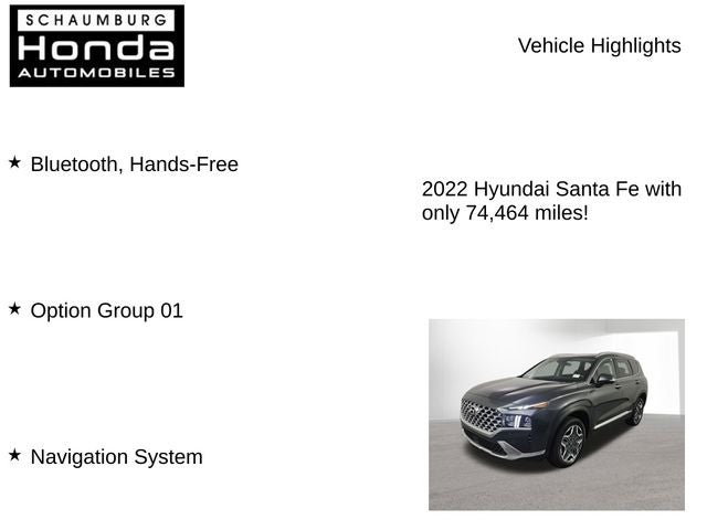 2022 Hyundai Santa Fe Limited
