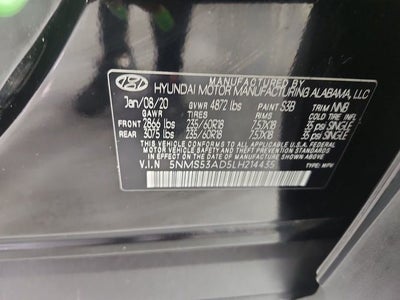 2020 Hyundai Santa Fe Limited