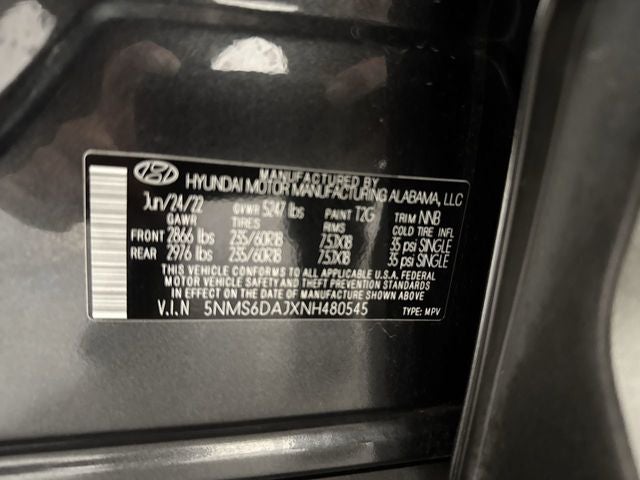 2022 Hyundai Santa Fe XRT