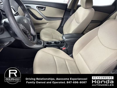 2016 Hyundai Elantra SE