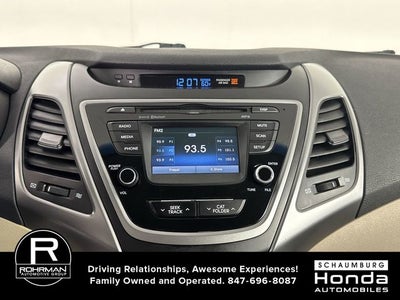 2016 Hyundai Elantra SE