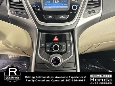 2016 Hyundai Elantra SE