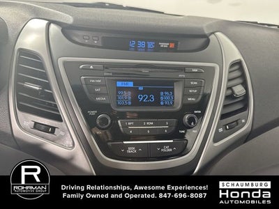 2014 Hyundai Elantra SE