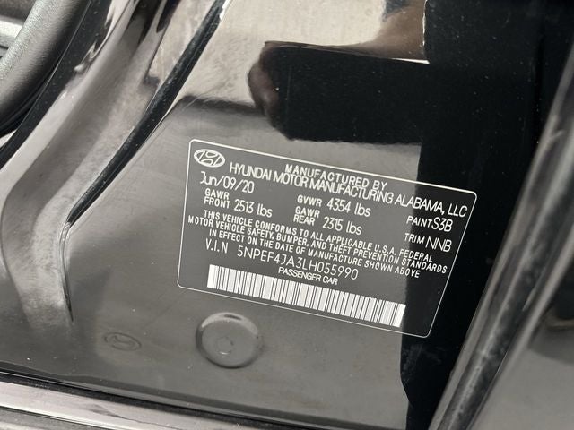 2020 Hyundai Sonata SEL