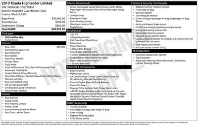 2013 Toyota Highlander Limited