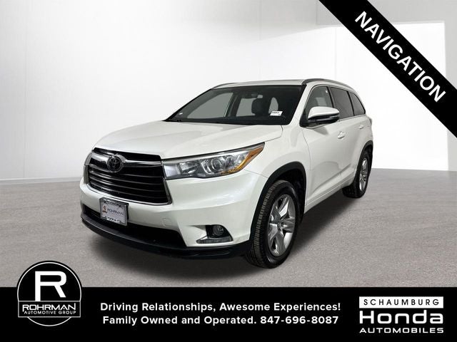 2016 Toyota Highlander Limited Platinum V6