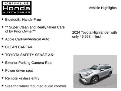 2024 Toyota Highlander XLE