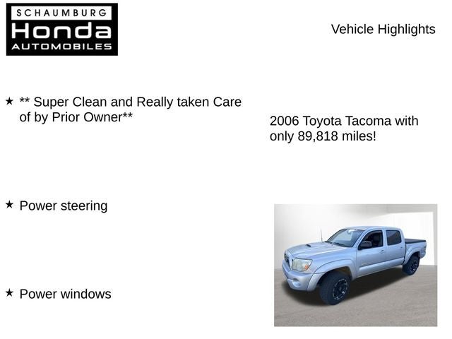 2006 Toyota Tacoma Base V6