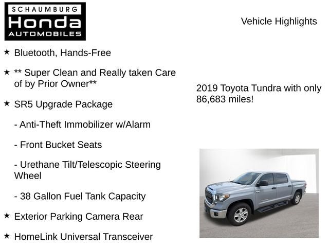 2019 Toyota Tundra SR5 CrewMax