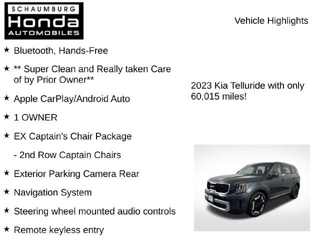 2023 Kia Telluride EX