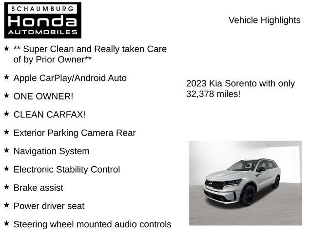 2023 Kia Sorento SX