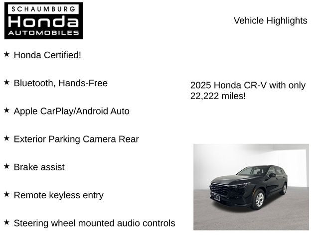 2025 Honda CR-V LX