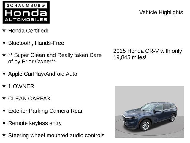 2025 Honda CR-V LX