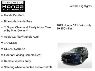 2025 Honda CR-V LX