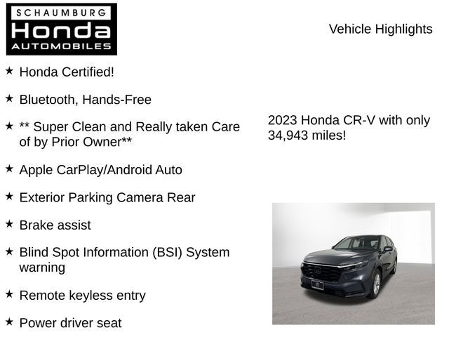 2023 Honda CR-V EX
