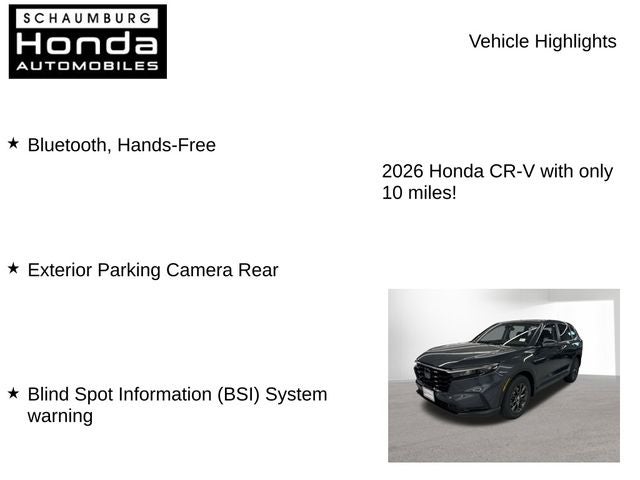 2026 Honda CR-V EX-L