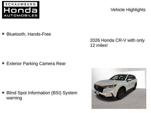 2026 Honda CR-V EX-L