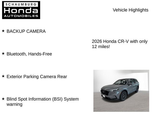 2026 Honda CR-V EX-L