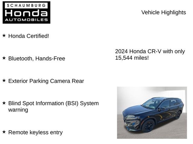 2024 Honda CR-V Hybrid Sport