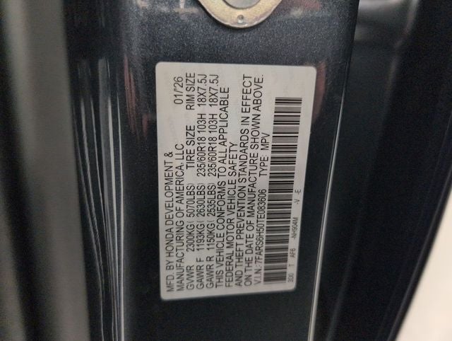 2026 Honda CR-V Hybrid Sport