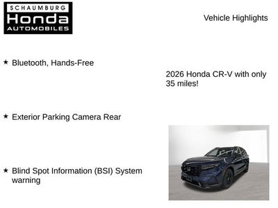 2026 Honda CR-V Hybrid Sport
