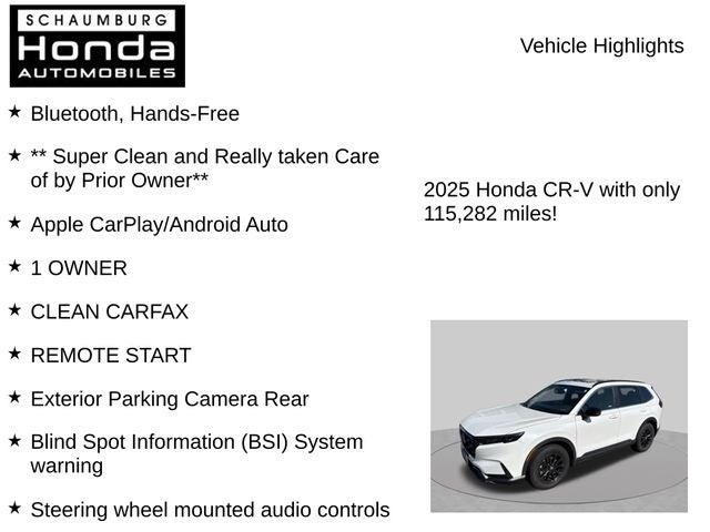 2025 Honda CR-V Hybrid Sport