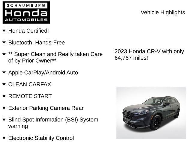 2023 Honda CR-V Hybrid Sport
