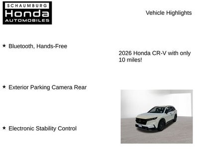 2026 Honda CR-V Hybrid TrailSport