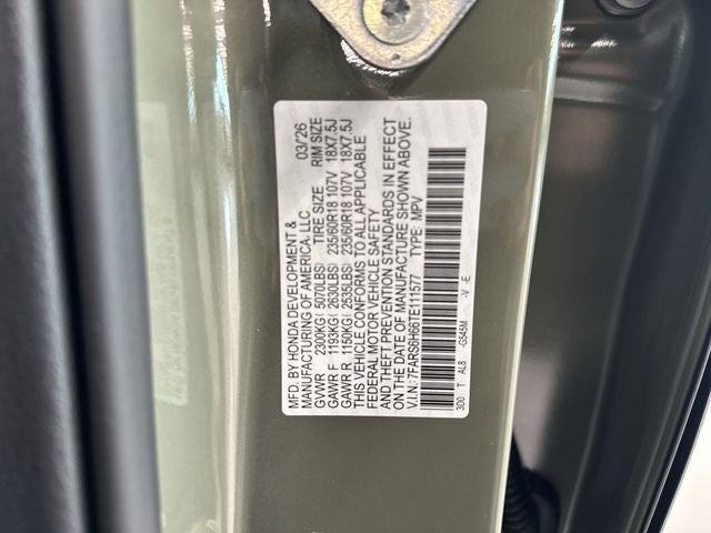 2026 Honda CR-V Hybrid TrailSport