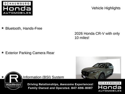 2026 Honda CR-V Hybrid TrailSport