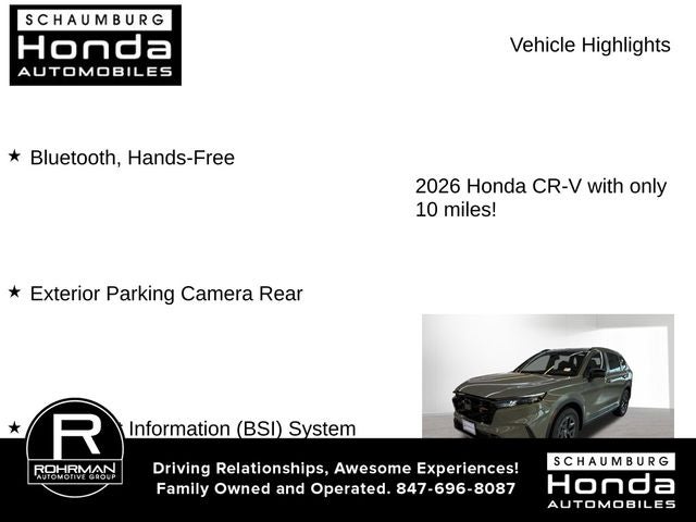 2026 Honda CR-V Hybrid TrailSport