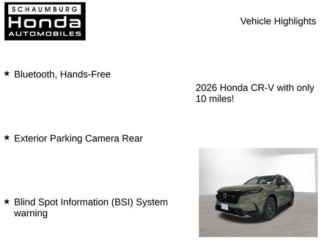 2026 Honda CR-V Hybrid TrailSport