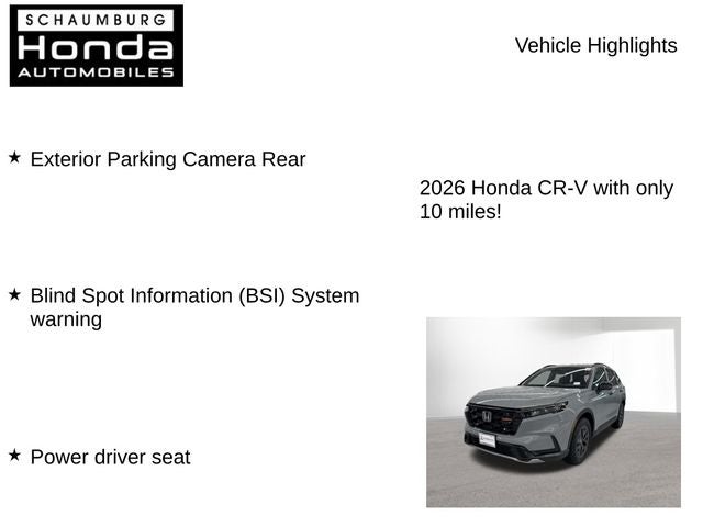 2026 Honda CR-V Hybrid TrailSport