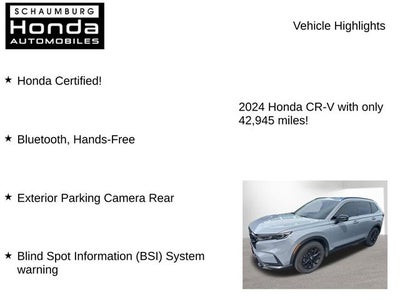 2024 Honda CR-V Hybrid Sport-L