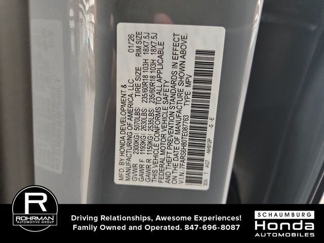 2026 Honda CR-V Hybrid Sport-L