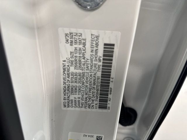 2026 Honda CR-V Hybrid Sport-L