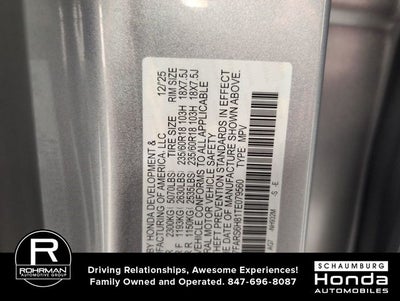 2026 Honda CR-V Hybrid Sport-L