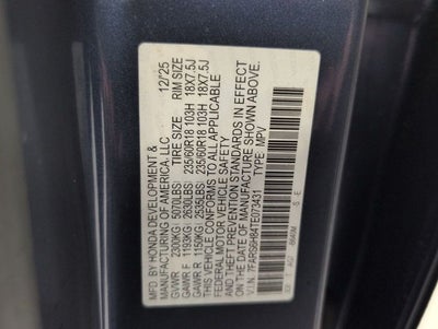 2026 Honda CR-V Hybrid Sport-L