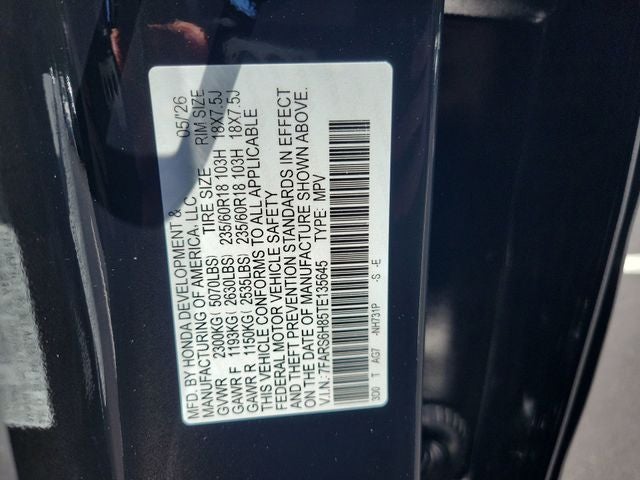 2026 Honda CR-V Hybrid Sport-L