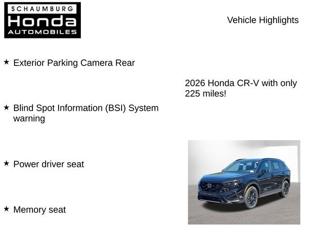 2026 Honda CR-V Hybrid Sport-L