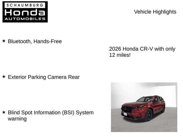 2026 Honda CR-V Hybrid Sport-L
