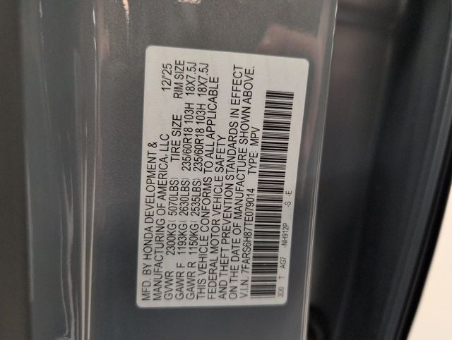 2026 Honda CR-V Hybrid Sport-L