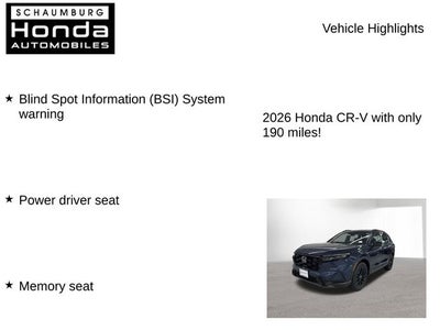 2026 Honda CR-V Hybrid Sport-L