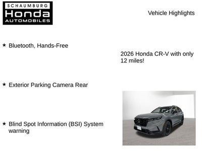 2026 Honda CR-V Hybrid Sport-L
