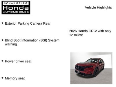 2026 Honda CR-V Hybrid Sport-L